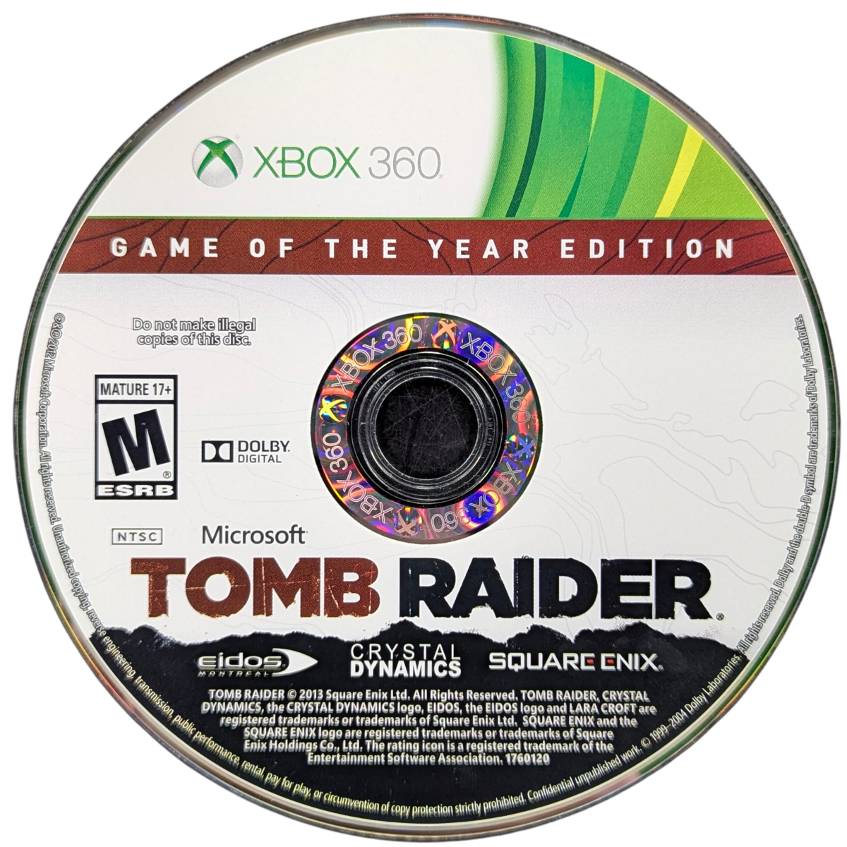 Tomb Raider [Game of the Year] — Xbox 360 (X360)