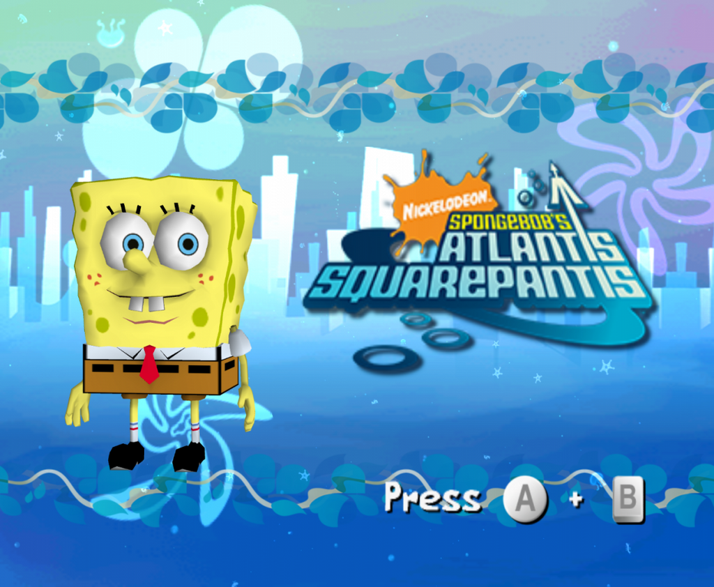 SpongeBob's Atlantis SquarePantis – Nintendo Wii (Wii)