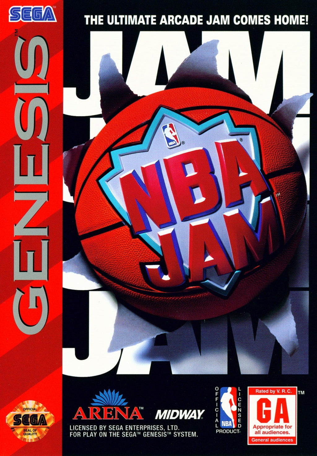 NBA Jam – Sega Genesis (GEN)