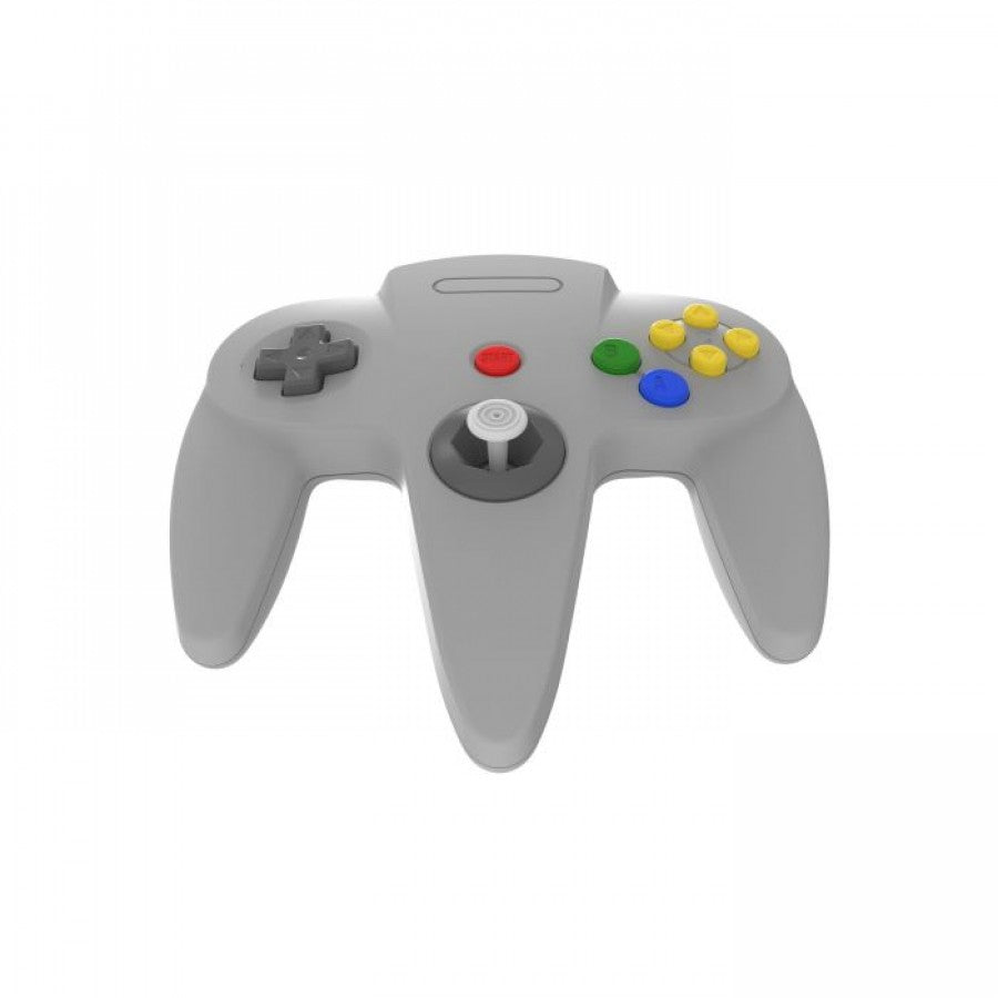 N64 Wireless 2.4 GHz controller for N64 [Grey] – Nintendo 64 Accessory (N64)