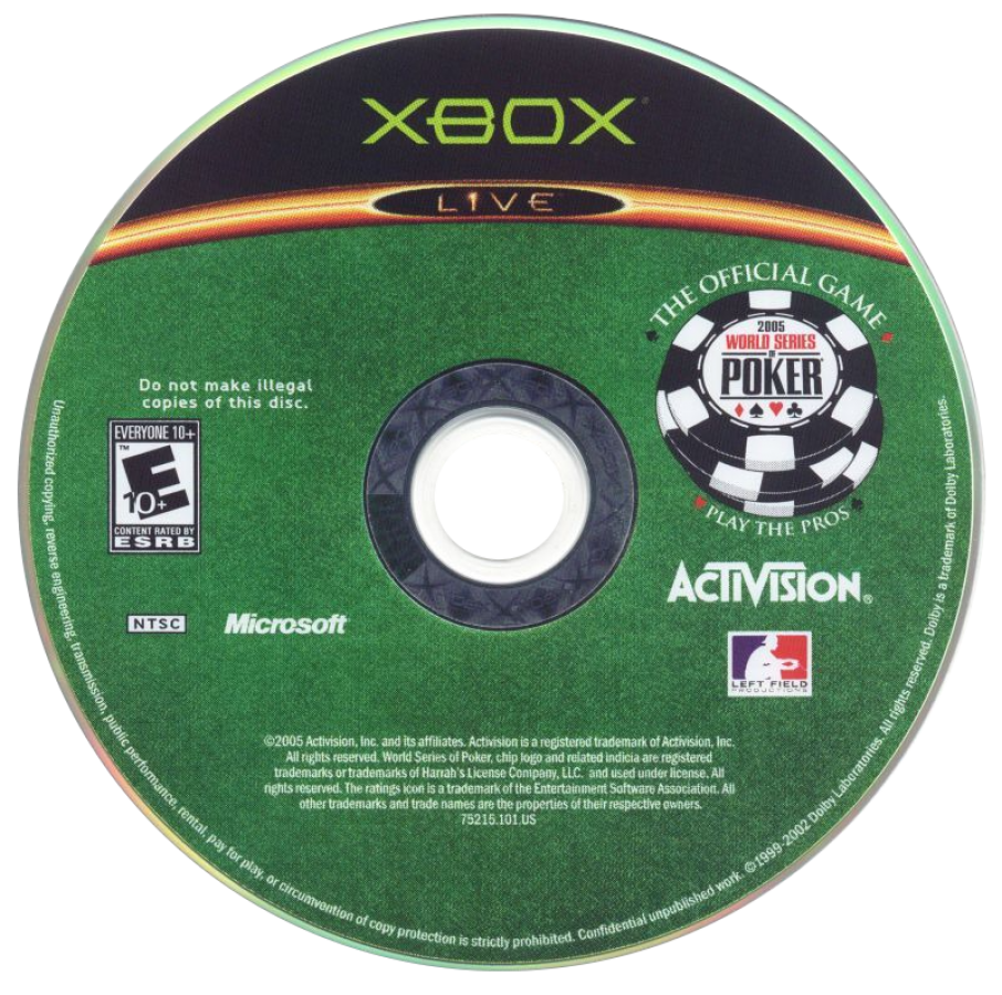World Series of Poker – Xbox (XBOX)