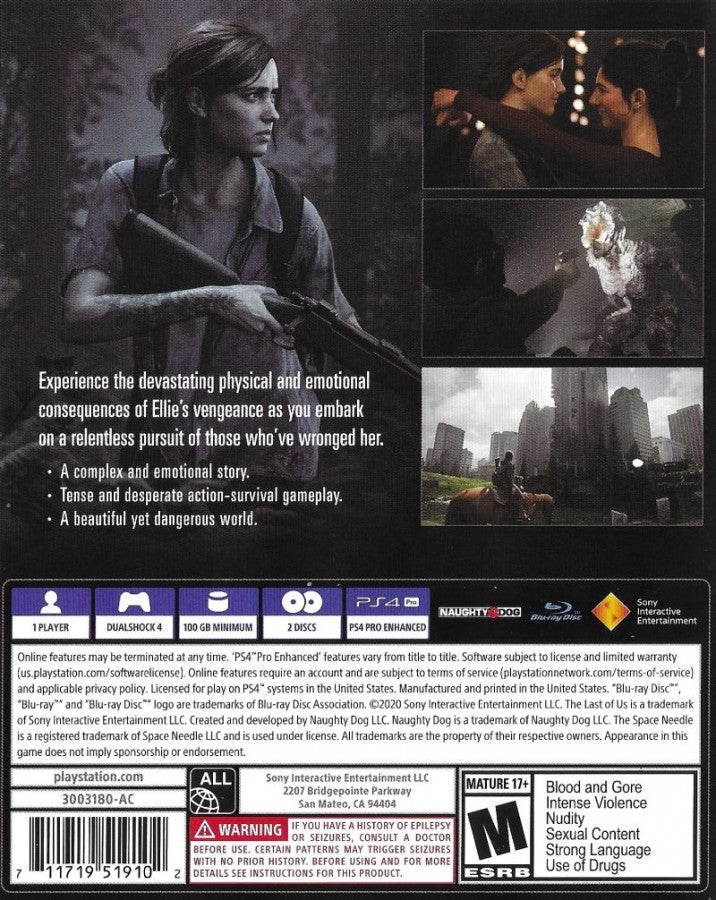 The Last of Us: Part II – PlayStation 4 (PS4)