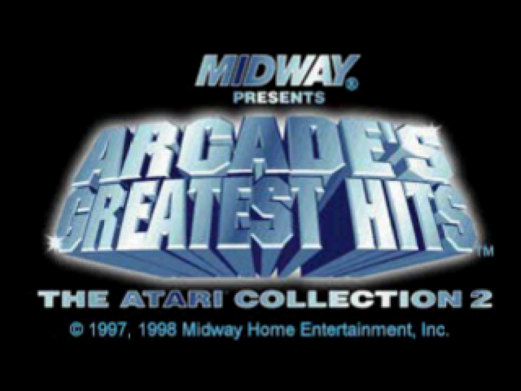 Arcade's Greatest Hits: Atari Collection 2 – PlayStation 1 (PS1)