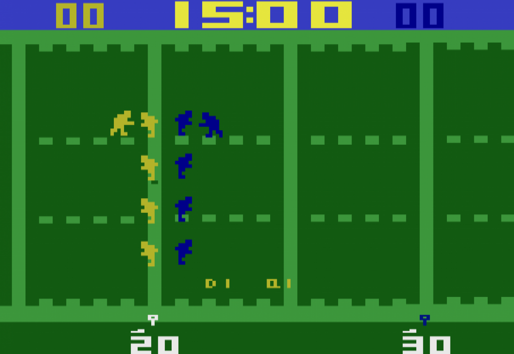 Super Challenge Football – Atari 2600 (2600)