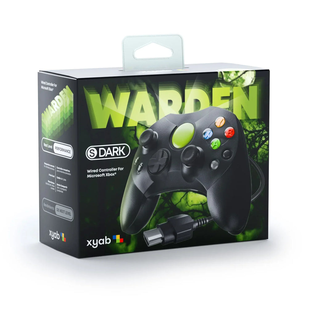 WARDEN Wired Controller for Original XBOX [Black]