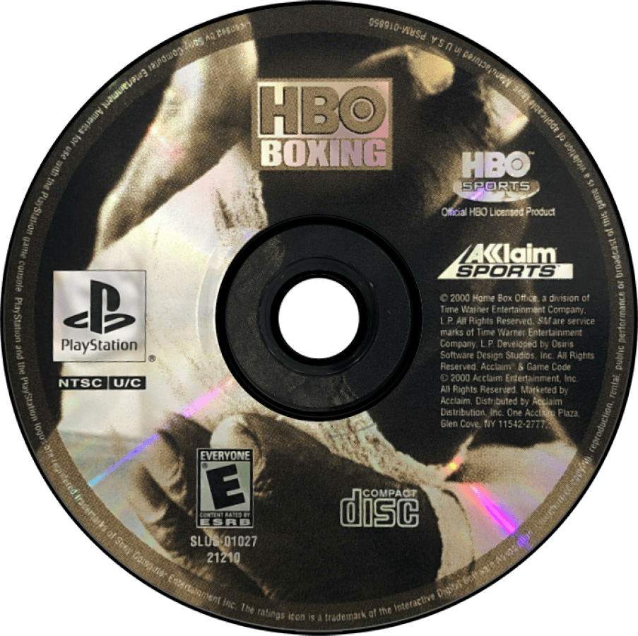 HBO Boxing – PlayStation 1 (PS1)