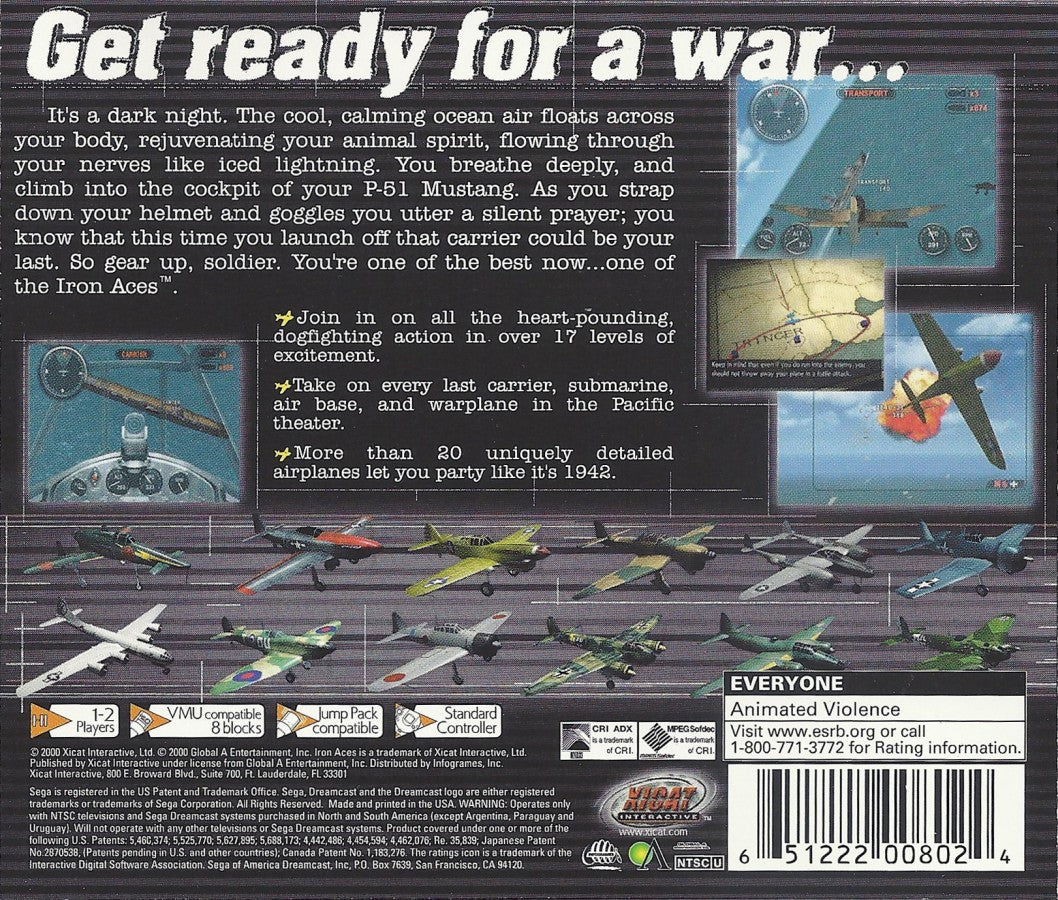 Iron Aces – Sega Dreamcast (DC)
