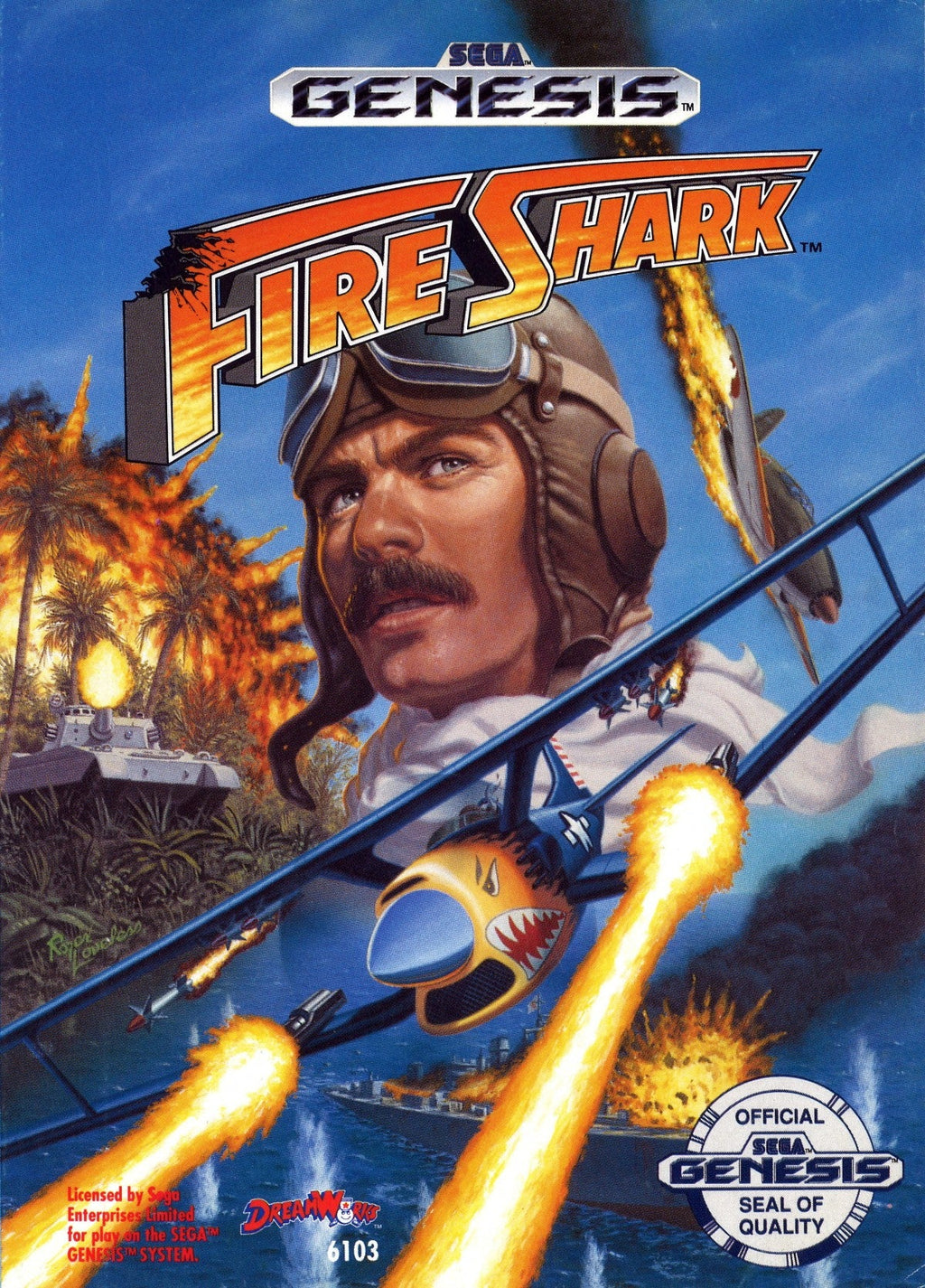 Fire Shark – Sega Genesis (GEN)