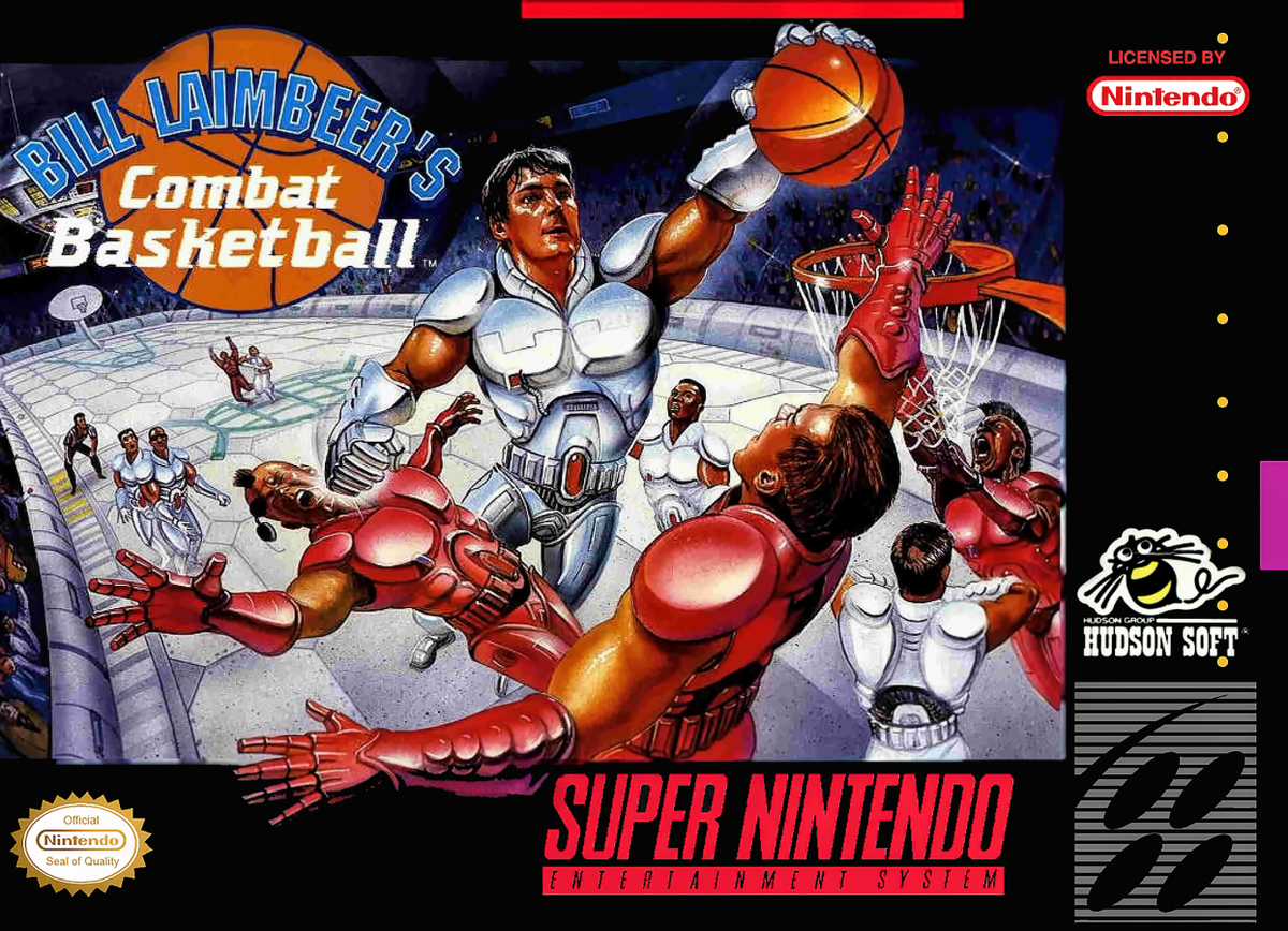 Bill Laimbeer's Combat Basketball — Super Nintendo Entertainment System (SNES)