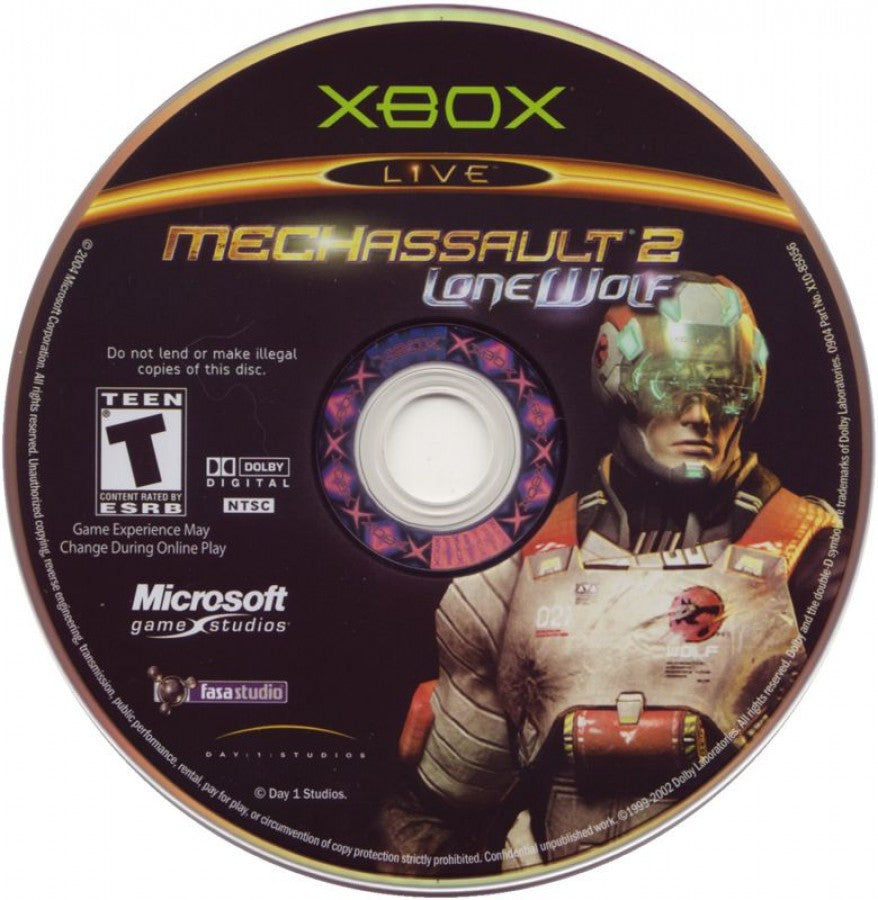 MechAssault 2: Lone Wolf [Limited Edition] – Xbox (XBOX)