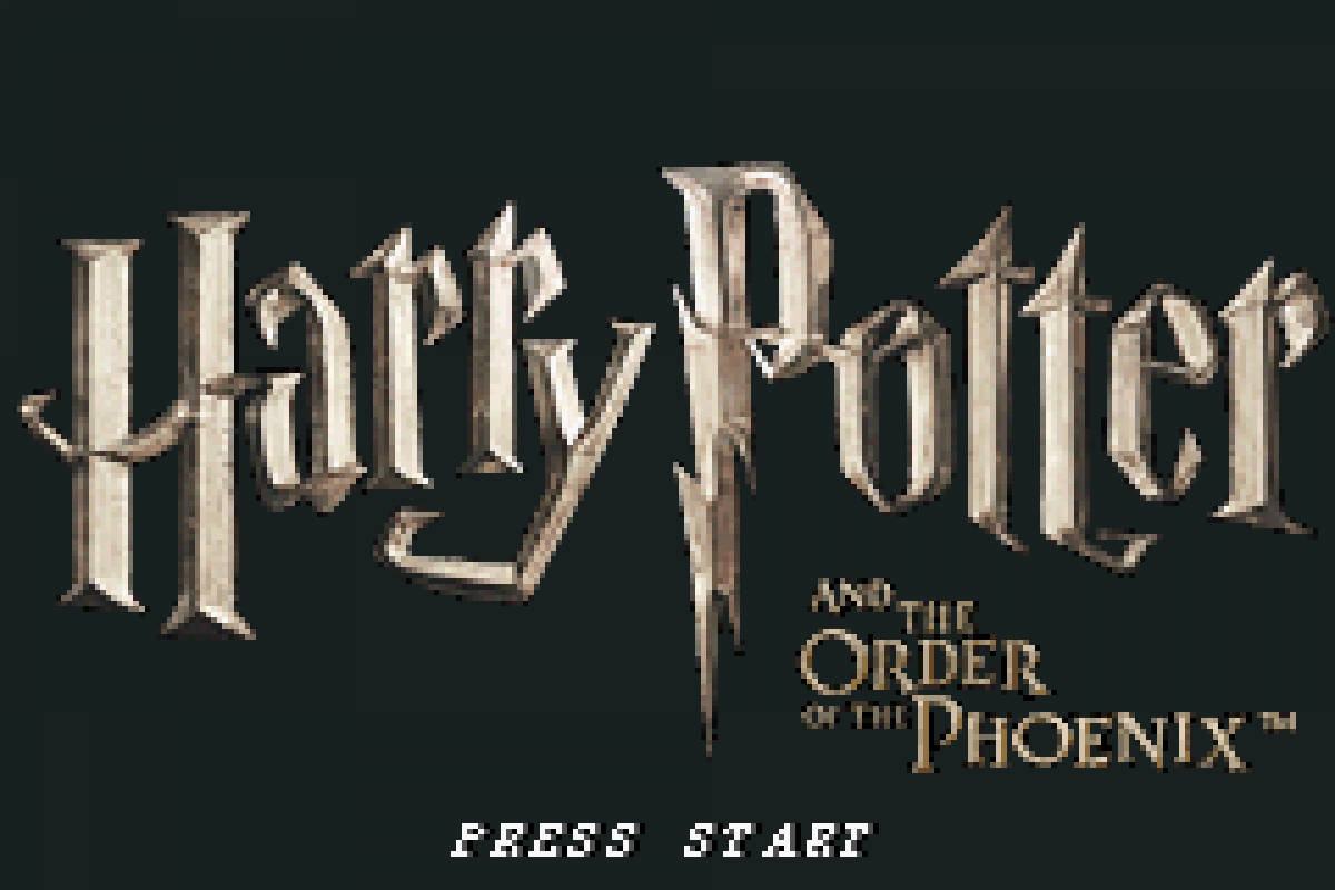 Harry Potter and the Order of the Phoenix – Game Boy Advance (GBA)