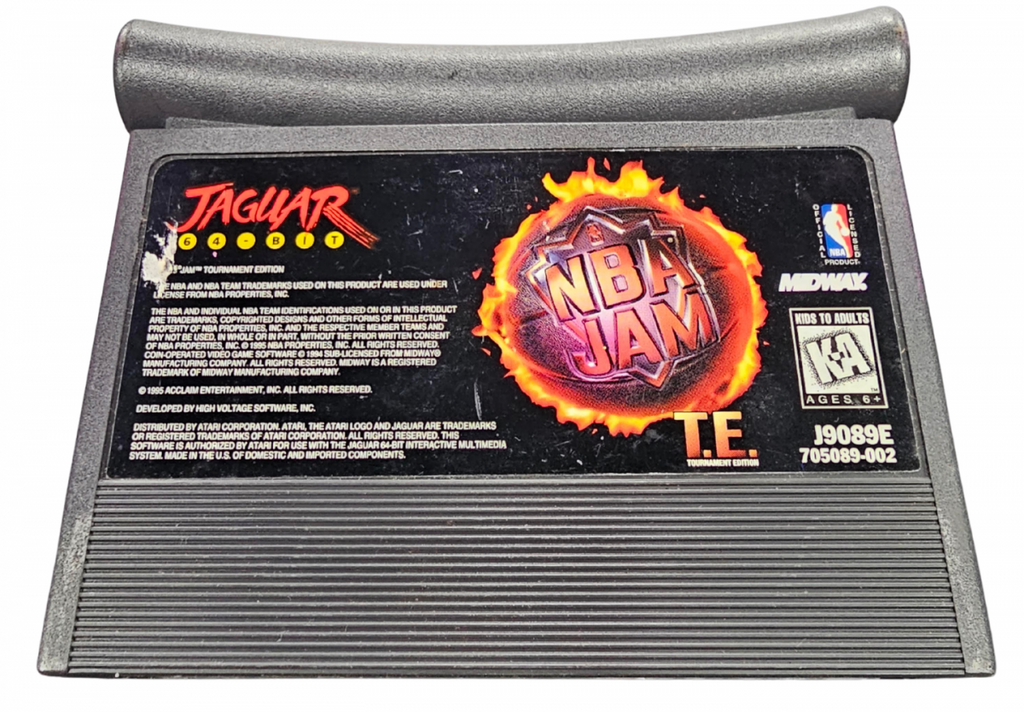 NBA Jam: Tournament Edition [GAME ONLY - COSMETICALLY FLAWED CARTRIDGE] – Atari Jaguar (JAG)