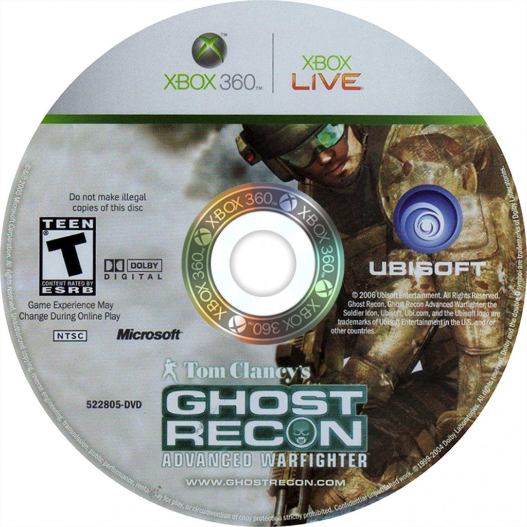 Tom Clancy's Ghost Recon: Advanced Warfighter – Xbox 360 (X360)