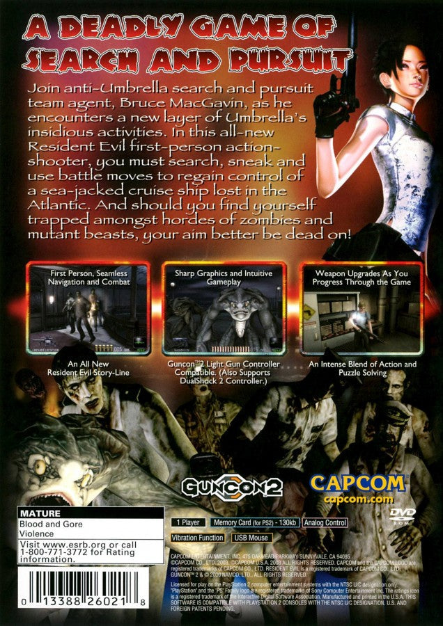 Resident Evil: Dead Aim – PlayStation 2 (PS2)
