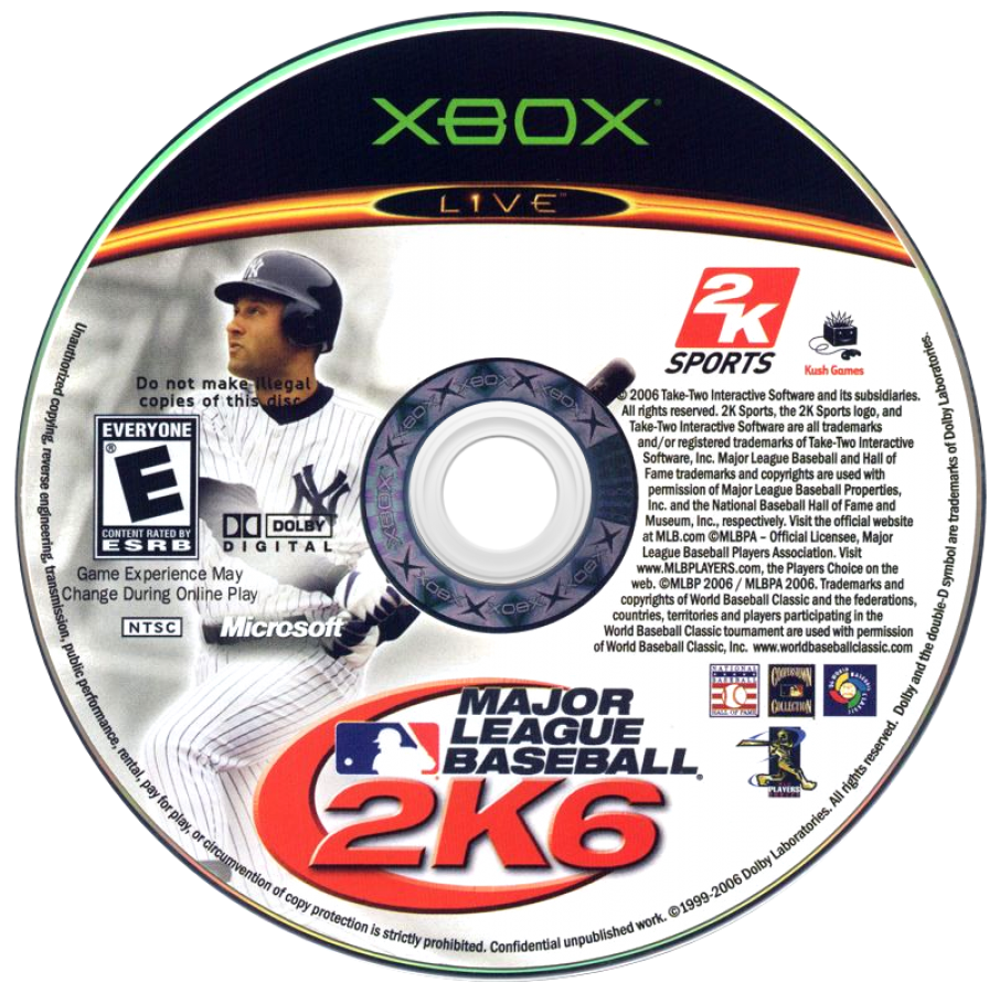 Major League Baseball 2K6 – Xbox (XBOX)