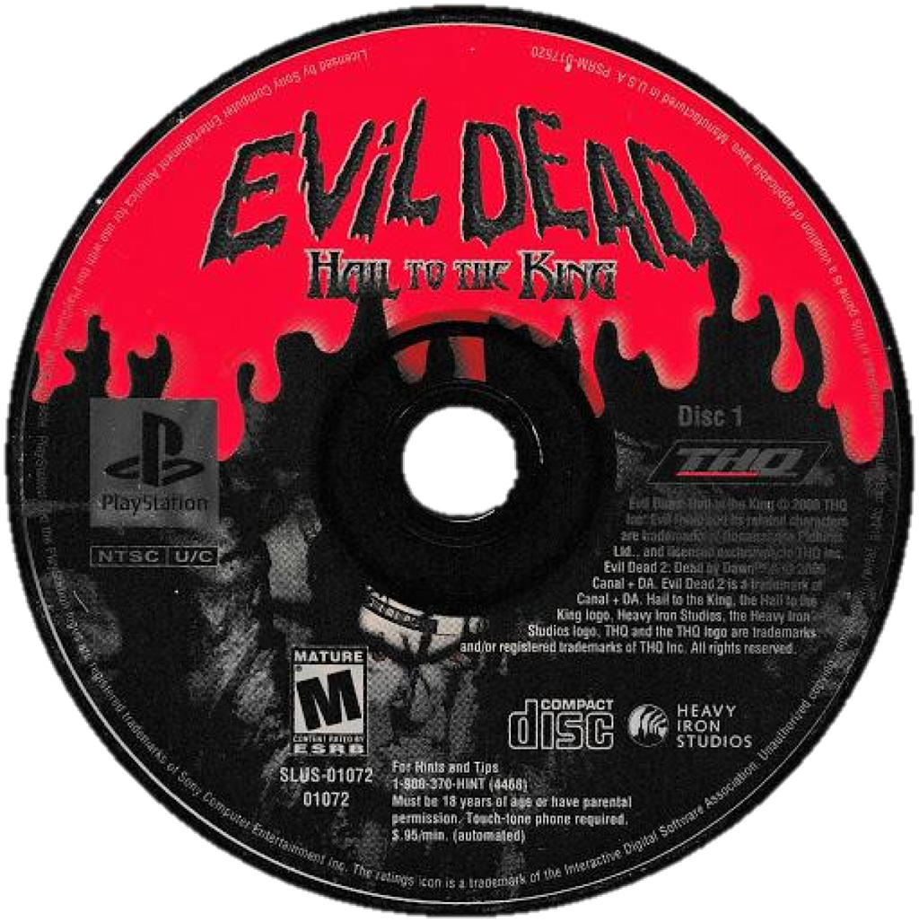 Evil Dead: Hail to the King – PlayStation 1 (PS1)