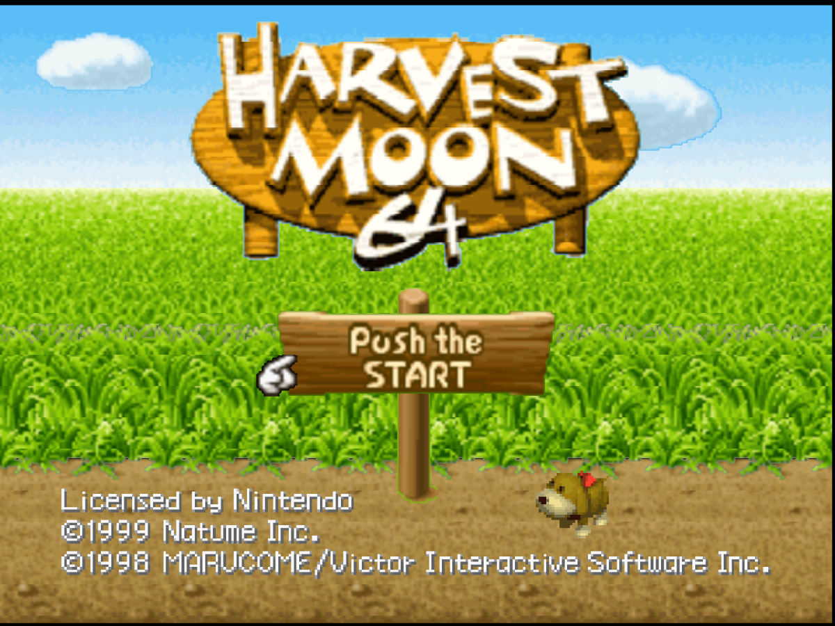 Harvest Moon 64 — Nintendo 64 (N64)