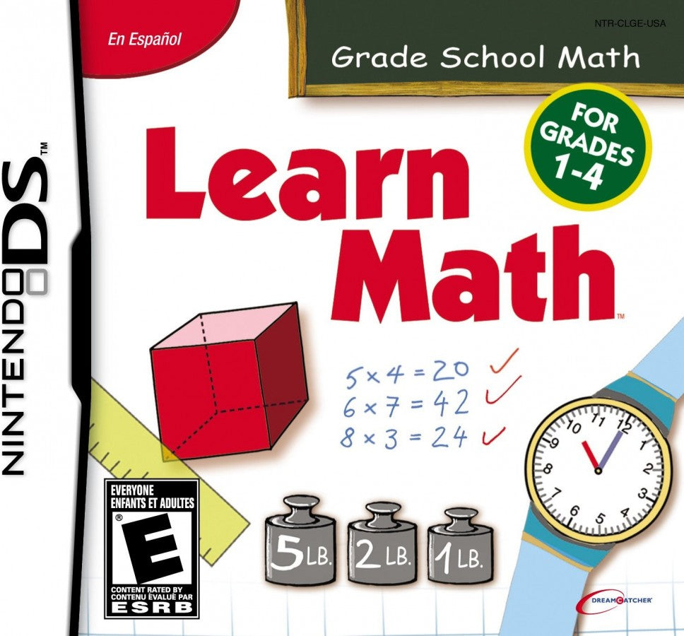 Learn Math for Grades 1-4 – Nintendo DS (DS)