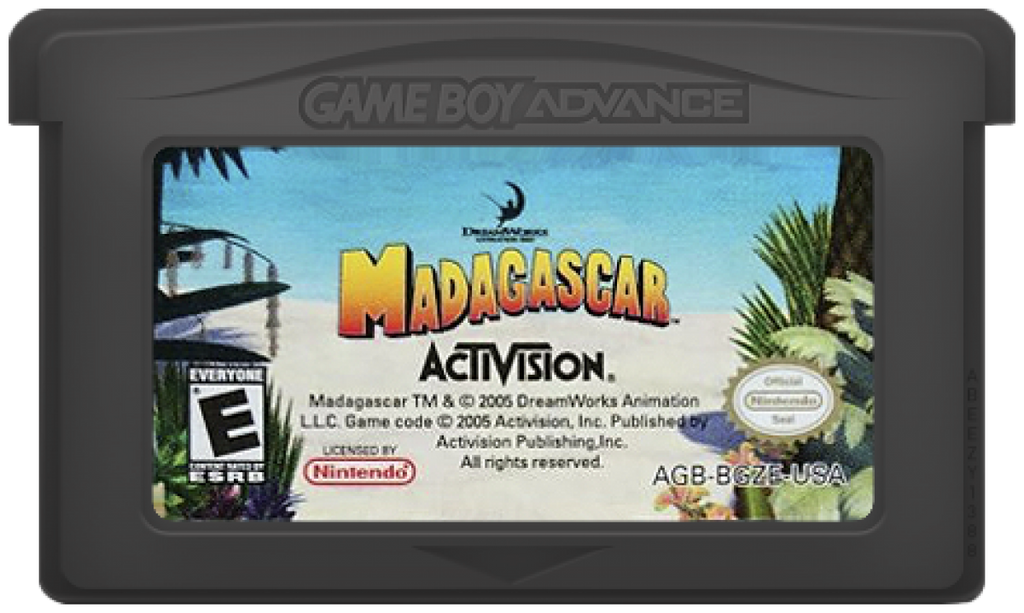 Madagascar – Game Boy Advance (GBA)