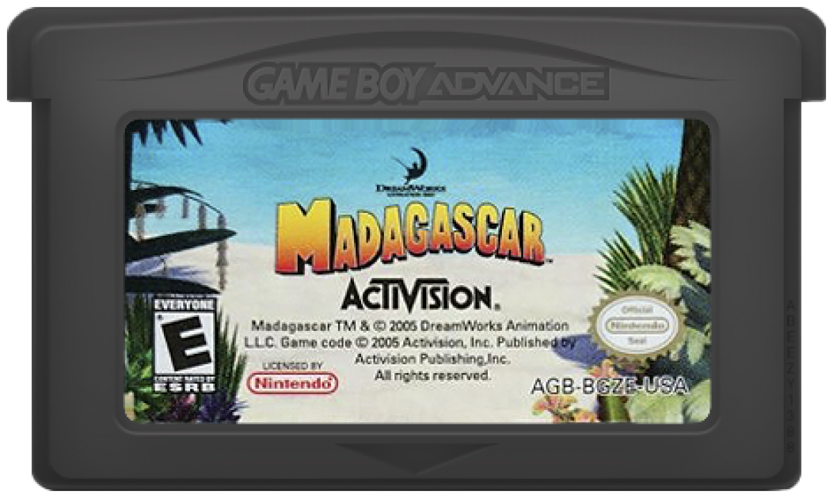 Madagascar – Game Boy Advance (GBA)