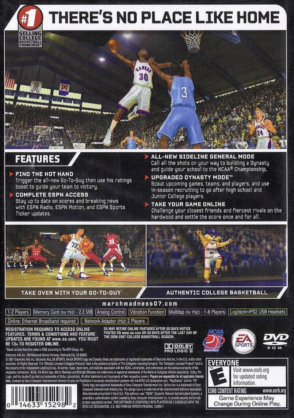 NCAA March Madness 07 – PlayStation 2 (PS2)