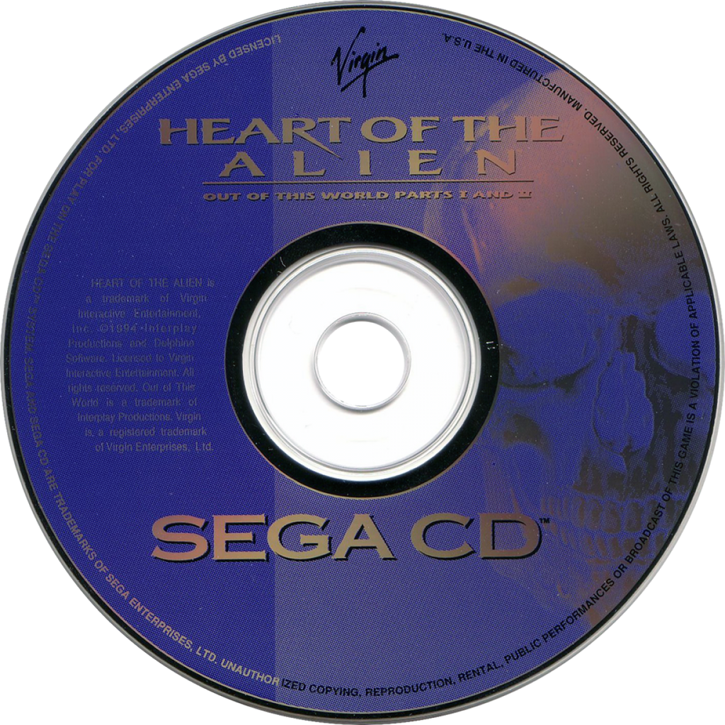 Heart of the Alien – Sega CD (SCD)