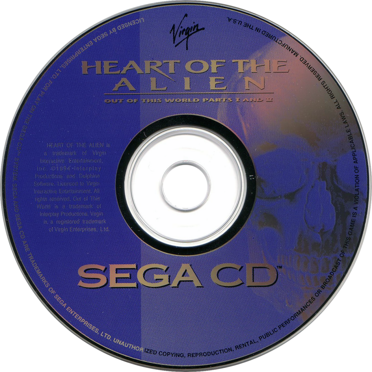 Heart of the Alien – Sega CD (SCD)