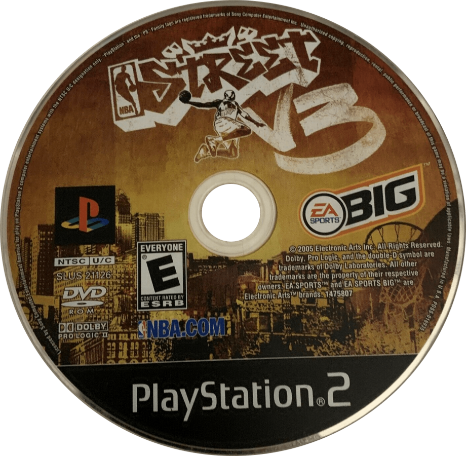 NBA Street Vol 3 – PlayStation 2 (PS2)