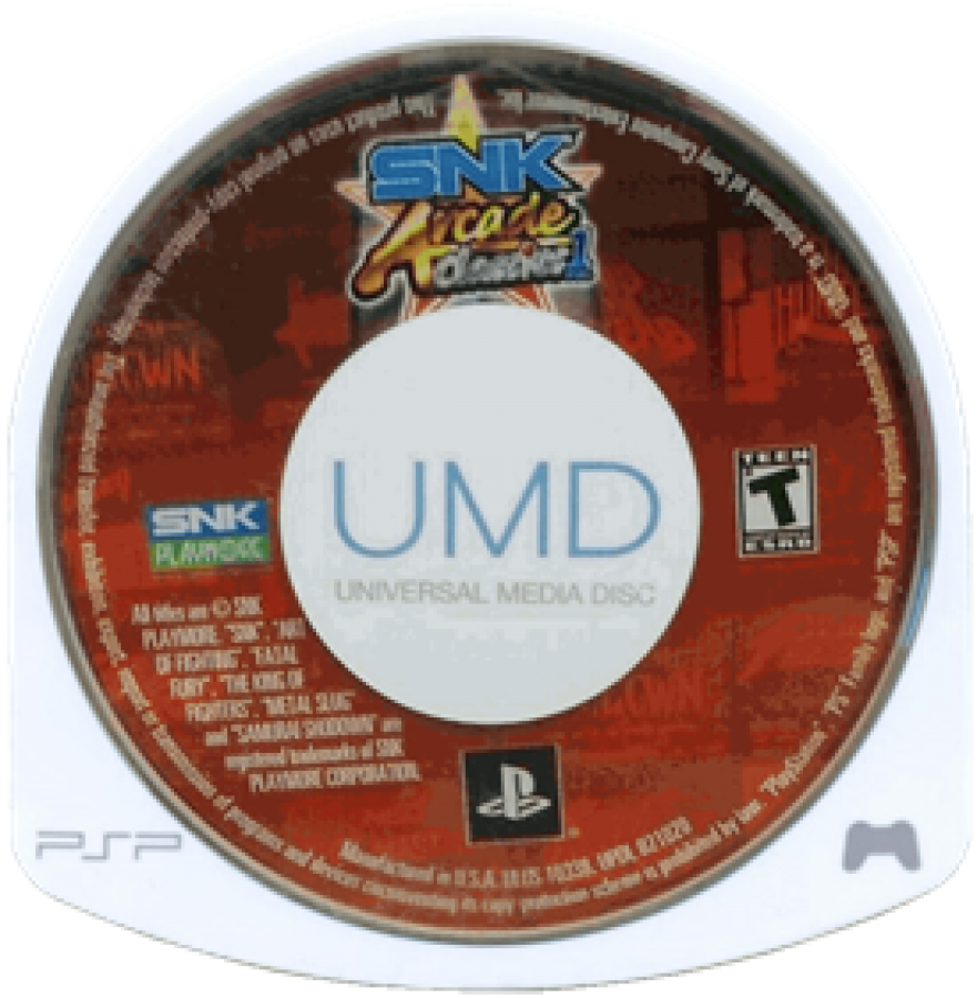 SNK Arcade Classics Volume 1 – PlayStation Portable (PSP)