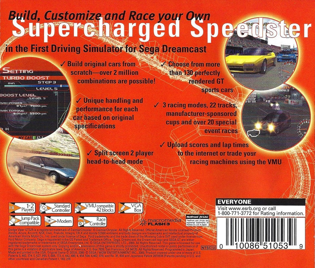 Sega GT – Sega Dreamcast (DC)