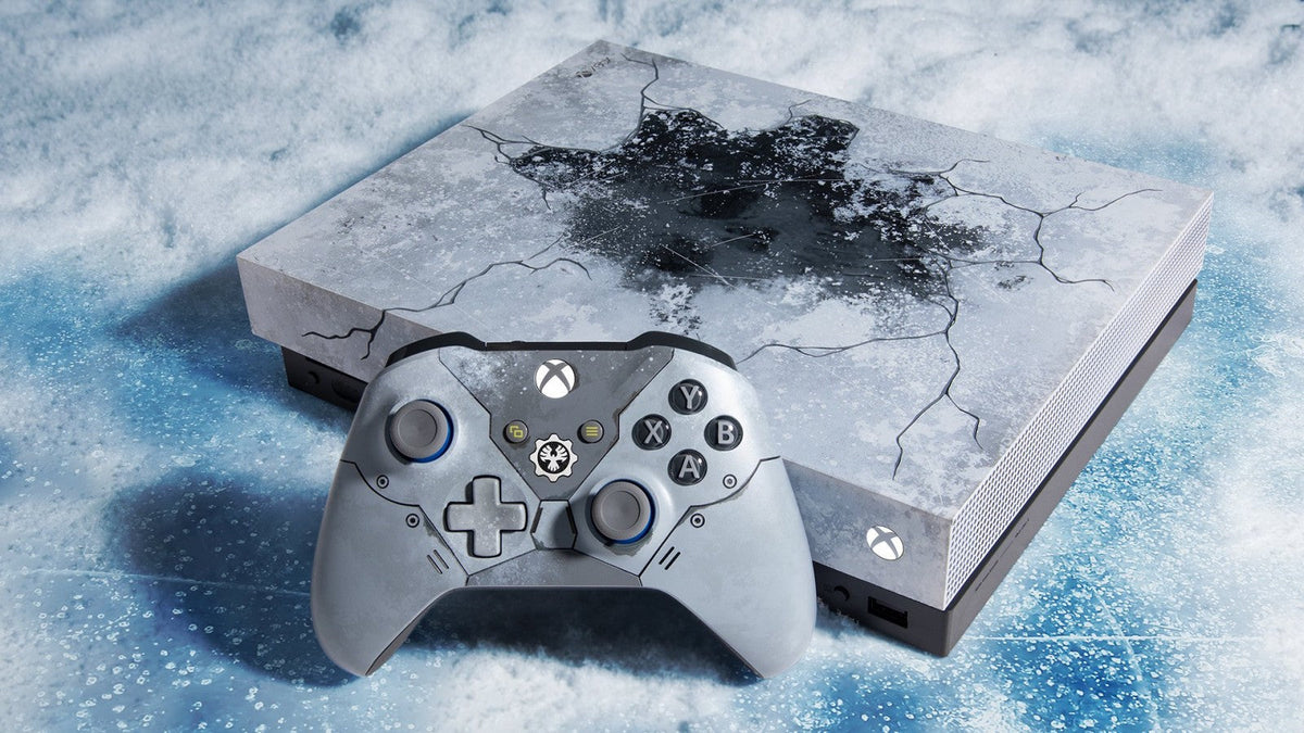 Xbox One X (XONE) [1 TB][Gears of War 5 Limited Edition][w/ Gears of War 5 Controller] – Good Condition
