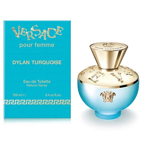 Versace Dylan Turquoise Women's Perfume: Fresh, Floral, & Fruity Eau de Toilette - Summer Fragrance
