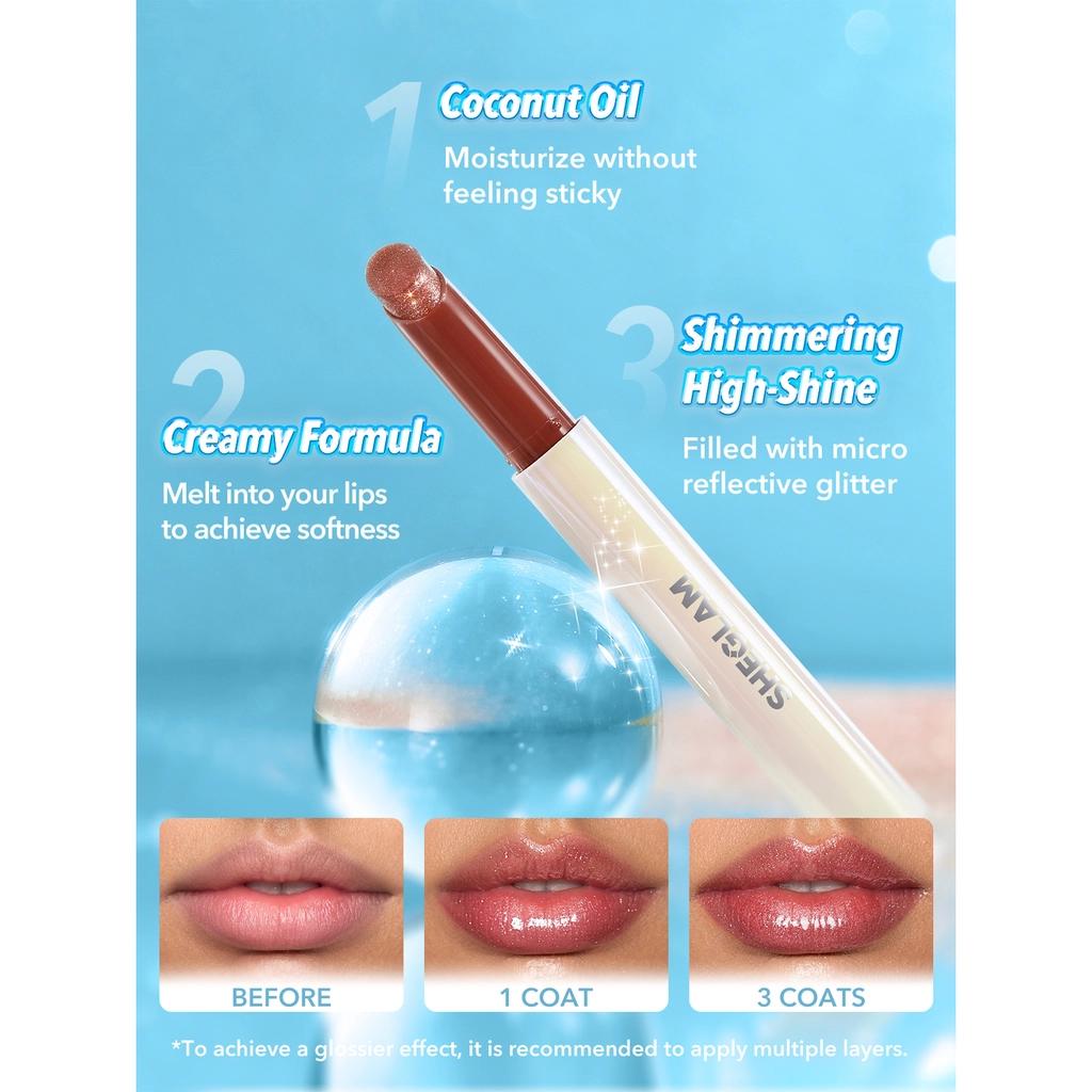 Sheglam Pout Perfect Plumper Lip Gloss in Pink Flamingo 2.3g
