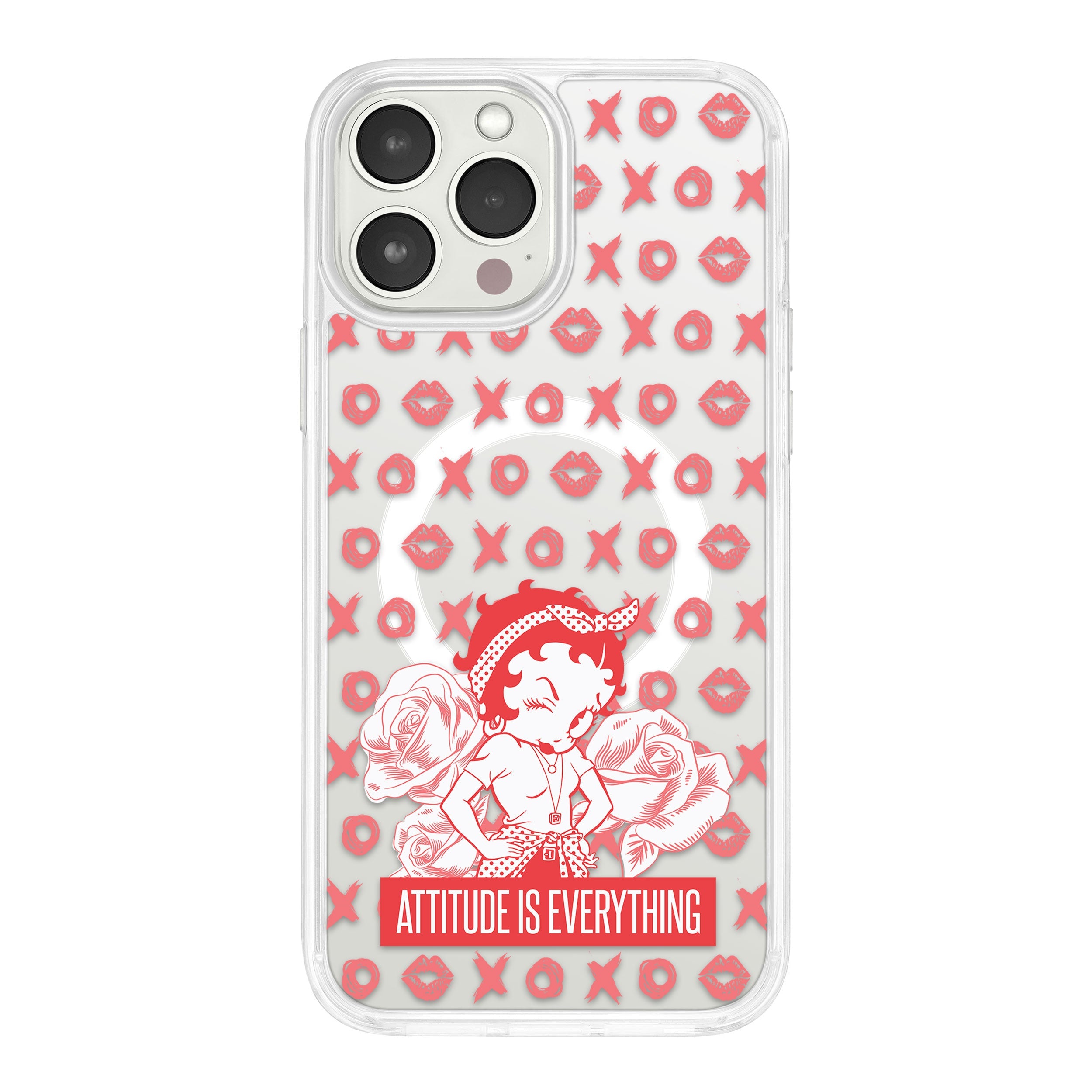 Betty Boop Romantic Rebel HD Apple iPhone 13 Mag-Safe Phone Case