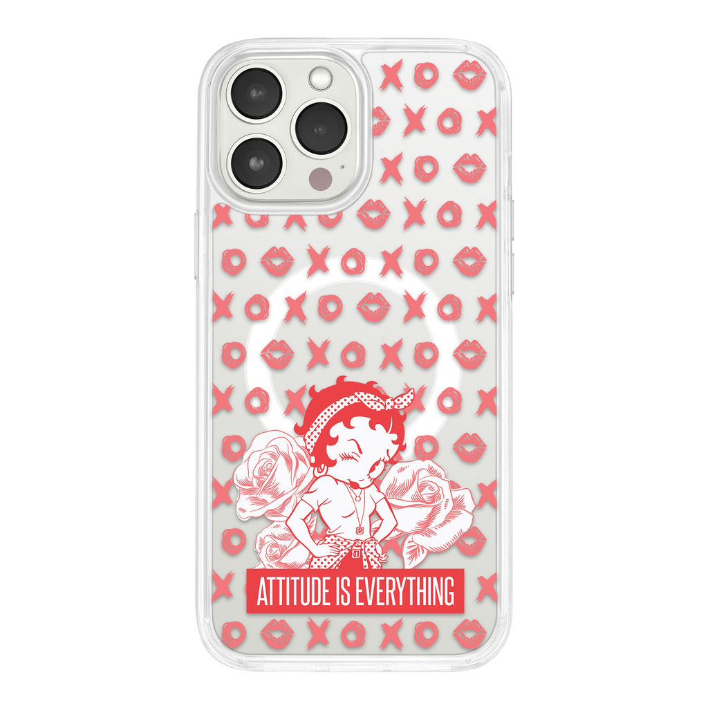 Betty Boop Romantic Rebel HD Apple iPhone 16 Mag-Safe Phone Case