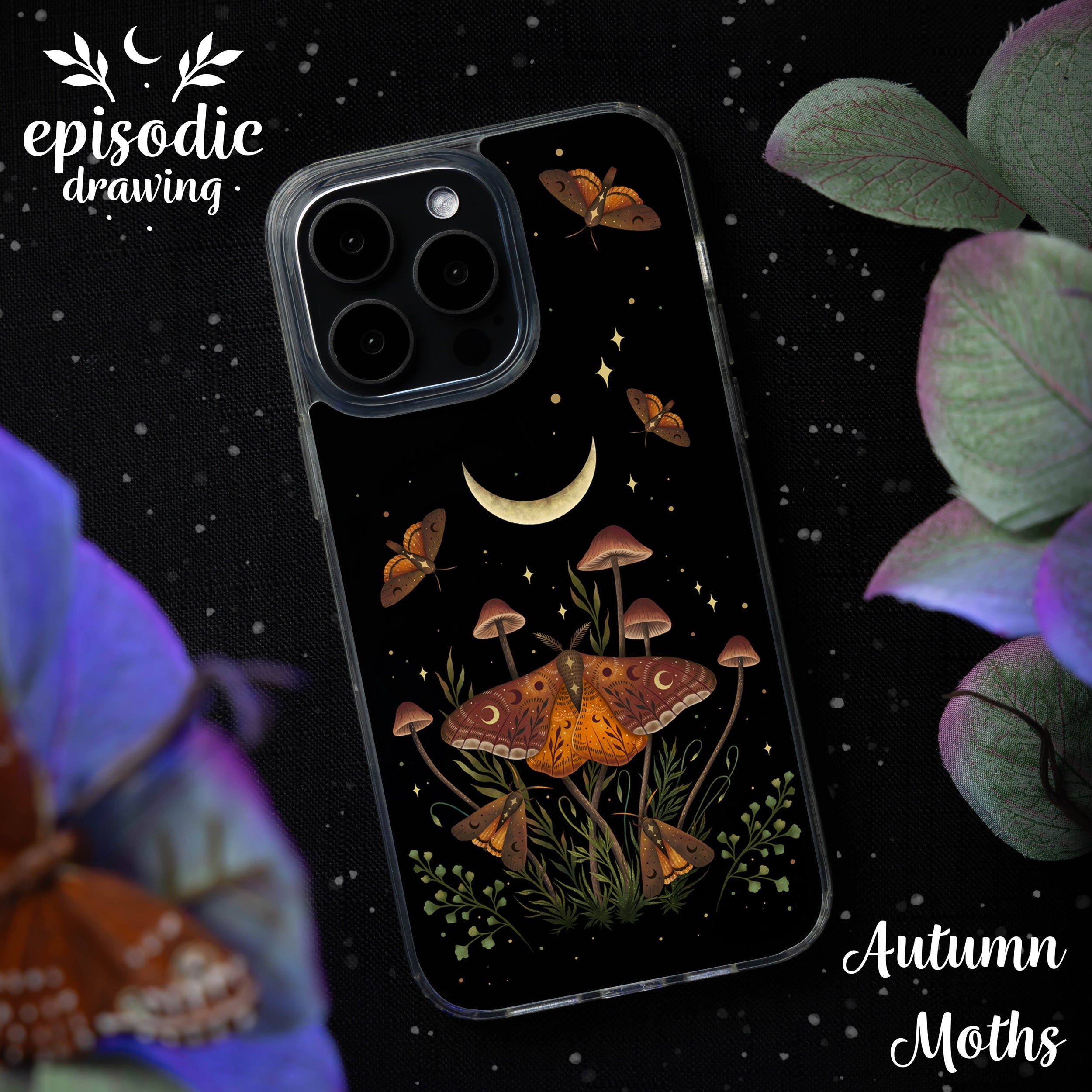 Episodic Drawing Enchanted Collection HD Apple iPhone 14 Series Mag-Safe Phone Case