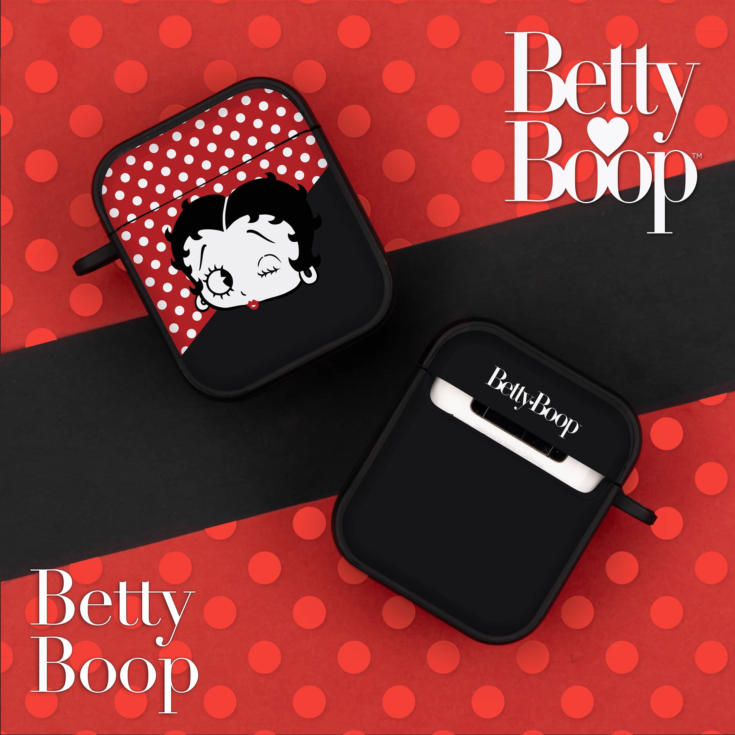 Betty Boop Classic HDX Apple AirPods Gen 1 & 2 Case Cover