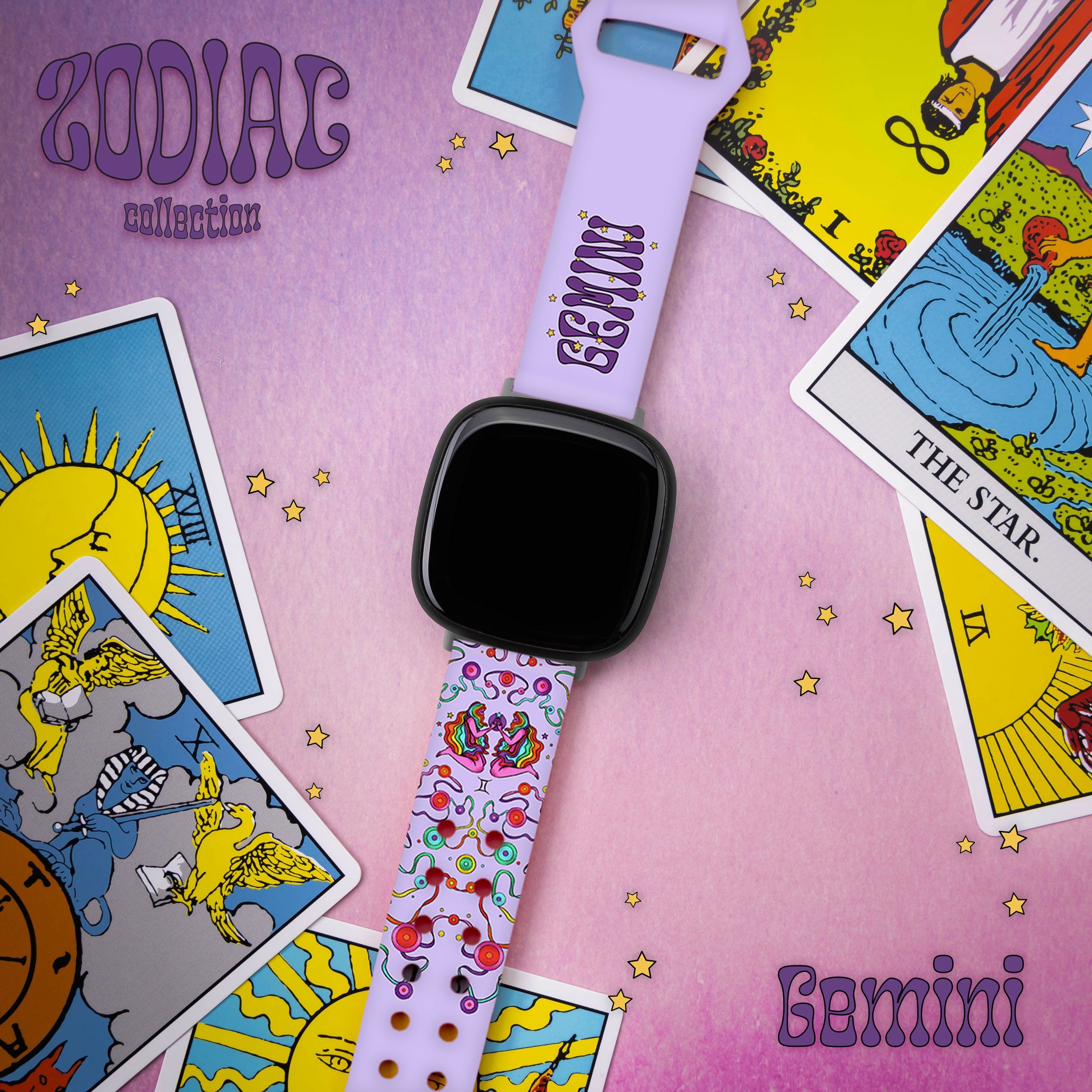 Zodiac Collection HD Fitbit Versa 3 & Sense 1 Watch Band