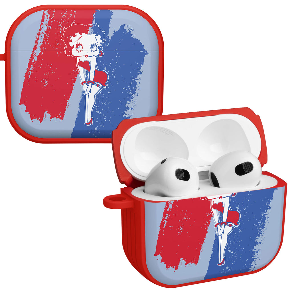 Betty Boop Red White & Boop HDX Apple AirPods Gen 3 Case Cover