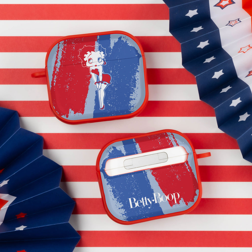 Betty Boop Red White & Boop HDX Apple AirPods Gen 3 Case Cover