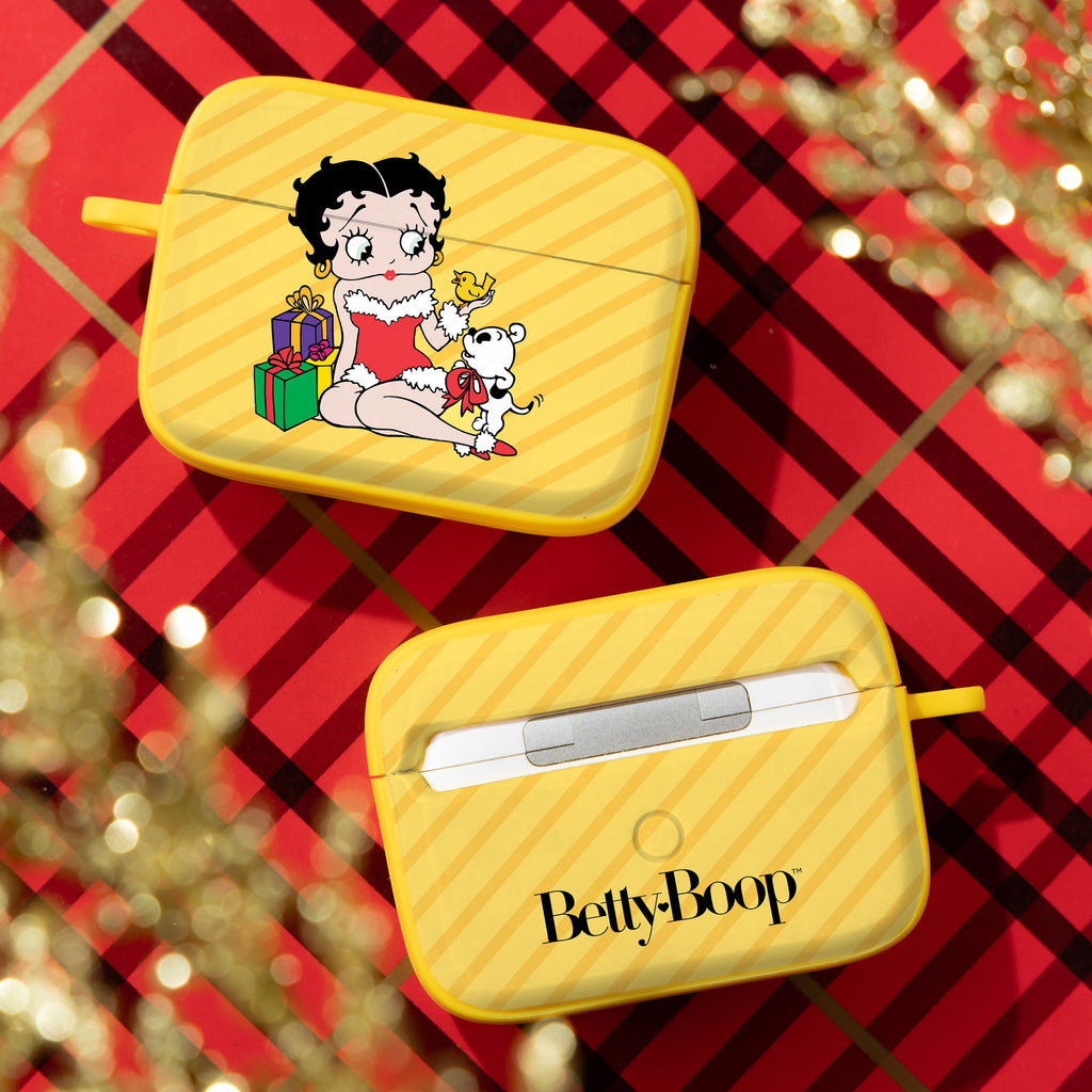 Betty Boop Happy Holidays HDX Apple AirPods Pro 1 & 2 Case Cover