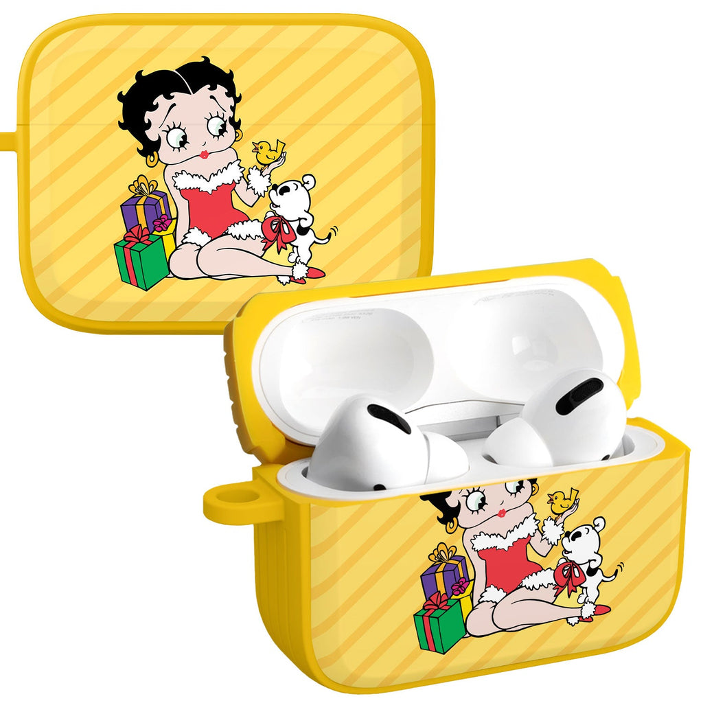 Betty Boop Happy Holidays HDX Apple AirPods Pro 1 & 2 Case Cover