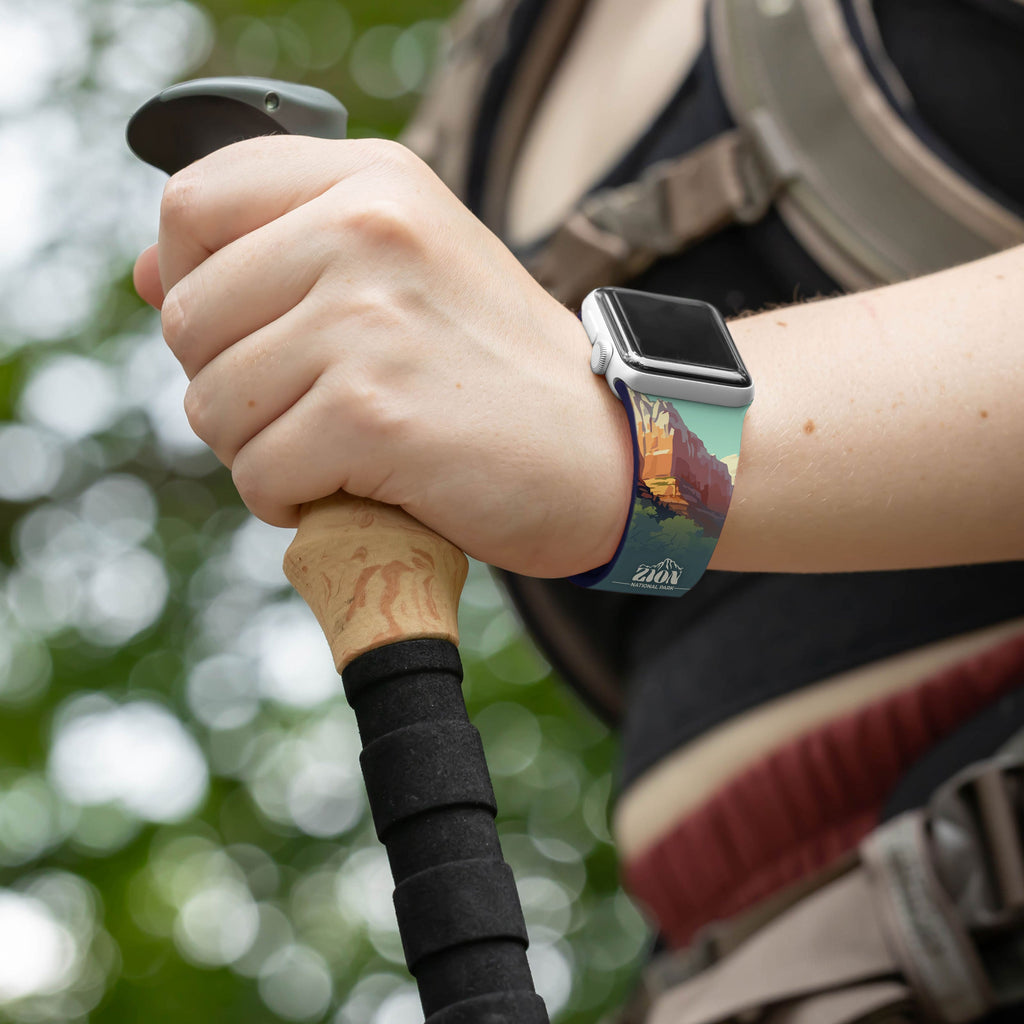 National Parks Zion HD Fitbit Versa 3 & Sense 1 Watch Band