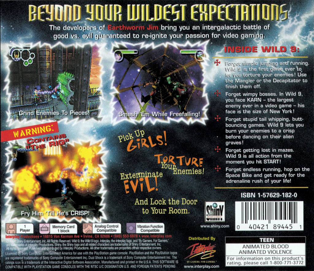 Wild 9 – PlayStation 1 (PS1)