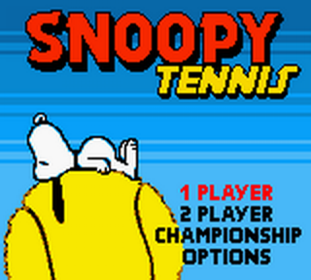 Snoopy Tennis – Game Boy Color (GBC)