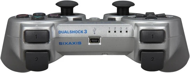PlayStation 3 (PS3) Dualshock 3 Controller [OEM][Silver][Scratch and Scuff] – PlayStation 3 Accessory (PS3)