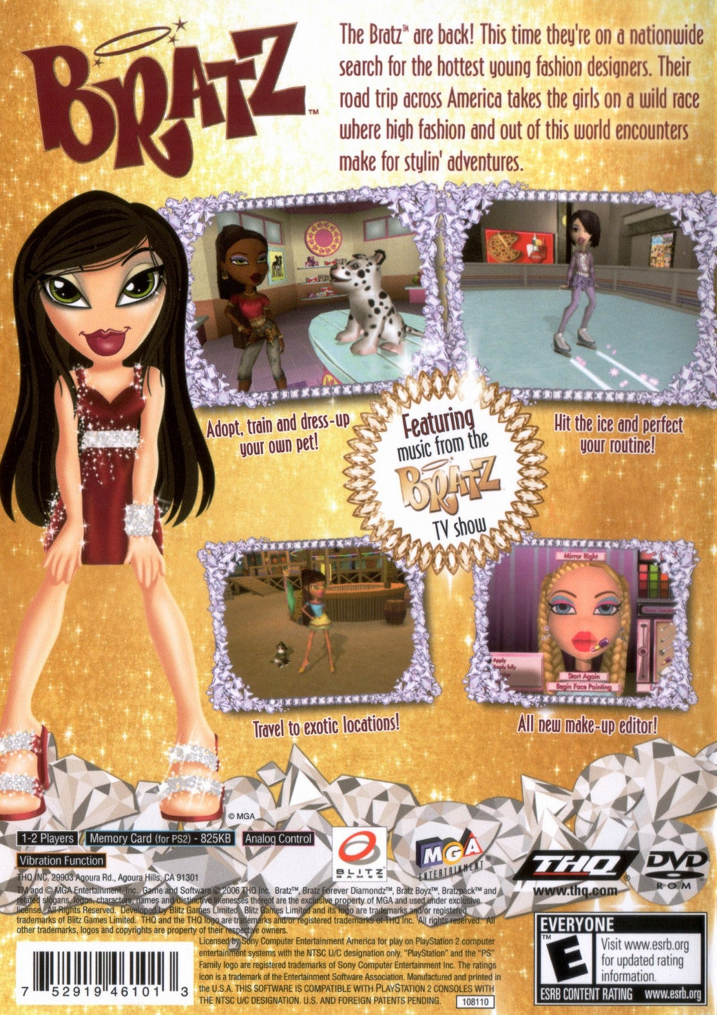 Bratz: Forever Diamondz – PlayStation 2 (PS2)