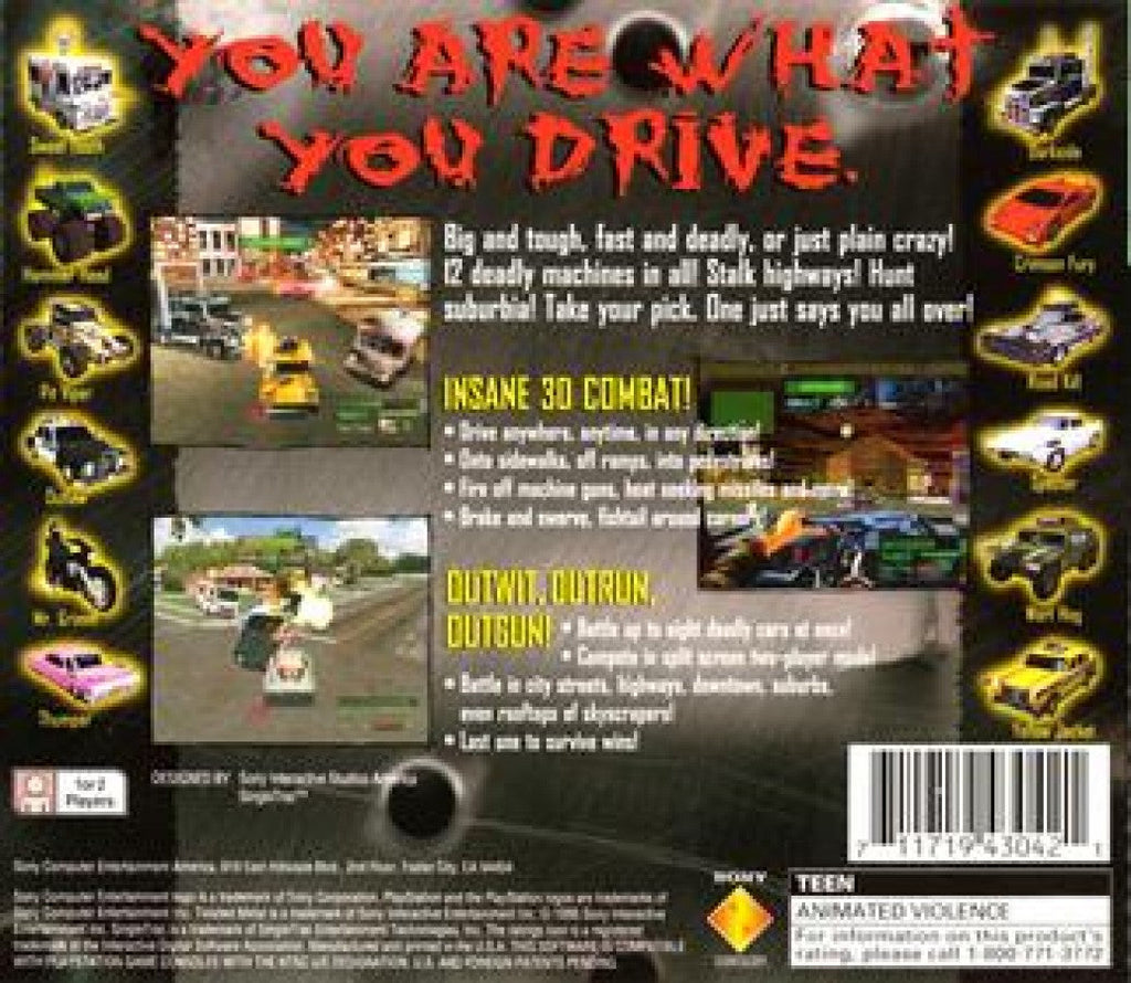 Twisted Metal [Greatest Hits] – PlayStation 1 (PS1)