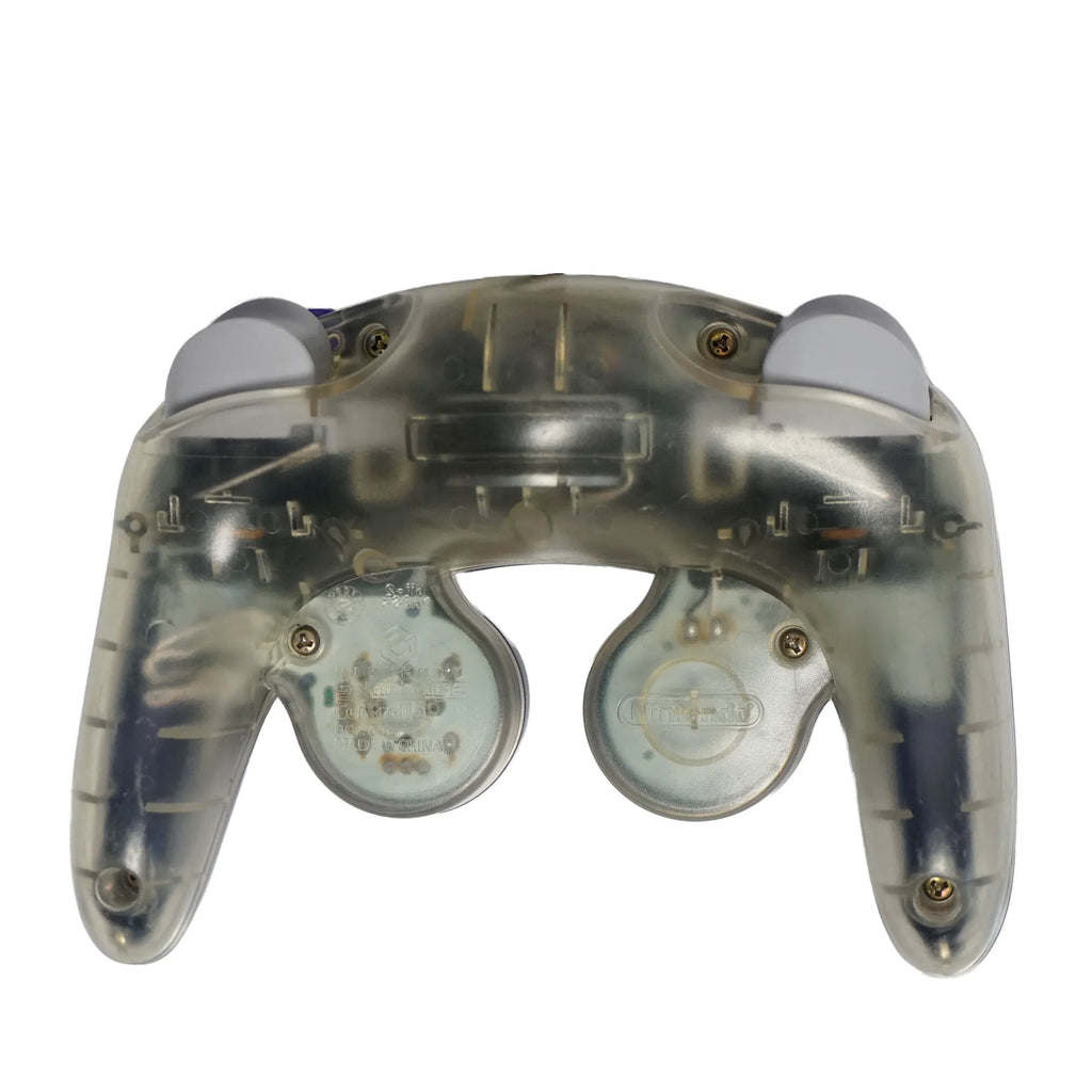 OEM Gamecube Controller [Indigo/Clear] [Scratch & Scuff] – Nintendo GameCube Accessory (GC)