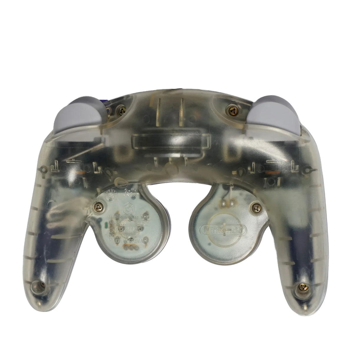OEM Gamecube Controller [Indigo/Clear] [Scratch & Scuff] – Nintendo GameCube Accessory (GC)